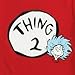 Bumkins Unisex Baby Dr. Seuss Thing 2 Short Sleeve Tee