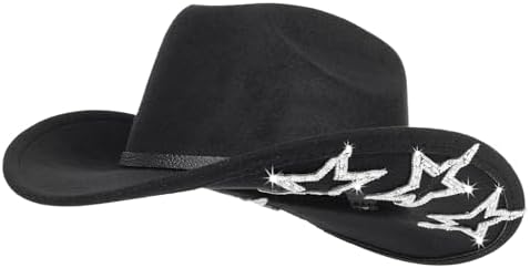 SHAMROCK Leather Cowboy Hat for Men Women Lightweight  display picture 1
