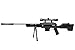 Black Ops Break Barrel Sniper Air Rifle - Spring Piston Sniper .177 Airgun - Shoot .177 BBS -Scope Included