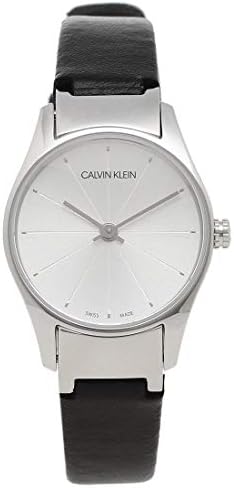 [カルバンクライン]腕時計 レディース CALVIN KLEIN K4D231C6 24MM ブラック シルバー [並行輸入品]