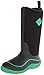 Muck Boots Hale Multi-Season Women's Rubber Boot, Black/Jade, 9 M US