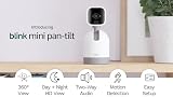 Blink Mini Pan-Tilt Rotating Indoor Camera HD Wi-Fi Pet Security Alexa White view 6