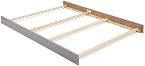 Full Size Conversion Kit Bed Rails for Baby Cache Vienna Crib in Ash Gray
