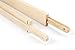 2 PCS Wax Coated 22 Inches Wood Drawer Slide, Classic Traditional Wood Center Guide Track