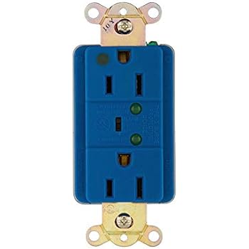 EATON Wiring 8200BLS Hospital Grade TVSS Surge Protection ... cooper wiring devices 15 amp white 