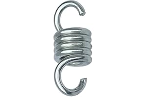 BigTron Hammock Spring, Hardened Galvanized Steel Extension Spring for Hanging Hammock Chairs and Porch Swings, 600lb / 270kg Weight Capacity (1pcs)