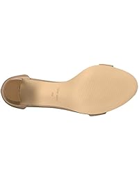 Nine West Pruce Sandalia de tacón de ante para mujer