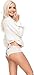 Ababalaya Womens' 3D Animal Print Cute Briefs with Ears, Alpaca,M