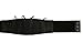 JOLLYCHIC Flower Embroidery Faux Leather Stretchy Wide Waist Belt Waistband Corset Black 65CM