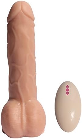XSEK Go-of Powerful with 20 Vibration Frequency and Rotation at 19 cm Realistic Vibrator with Length of 14.5 cm Insertable - S-ex To-ys for Women and Couple
