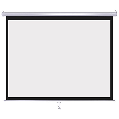 Instahibit-120inches-Diagonal-43-Manual-Pull-Down-Projection-Screen-96-x-72-White