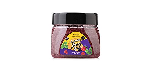 Beauty Buffet Scentio Daily Delicious Lemon Berry Jam Scrub & Wash 200g.Use both to bathe and scrub in one. Revealing radiant skin Helps reduce oiliness on the skin