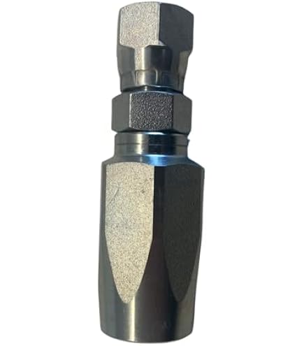 Adaptateur De Tuyau Coudé 90° - Filetage 7/16" Mâle JIC X 3/8" Mâle BSPT - Acier Au Carbone Argenté - Pour Air, Huile, Eau, Carburant - 8