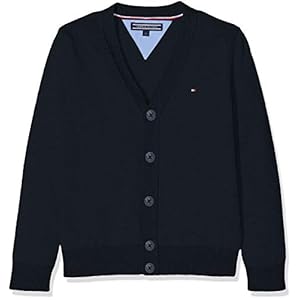 Tommy Hilfiger Jongens Boys Basic V-hals vest trui