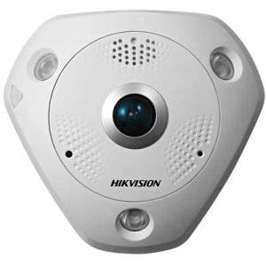 Hikvision DS-2CD6332FWD-IV Outdoor Panaramic Camera, 180/360 Degree Angle, 3MP, True Day/Night, Wide Dynamic Range, IR to 15M, POE/12VDC