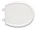 American Standard 5350110.020 Cadet 3 Slow-Close Elongated Front Toilet Seat and Cover, 1 Count (Pack of 1), White