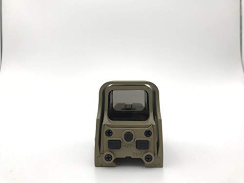 Mini Holographic Reflex Sight Red Dot Rifle Scope Tactical Light Adjustable Brightness Gun Sights Gun Parts Tan Color - Thumbnail 3