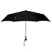 DAVEK SOLO UMBRELLA (Classic Black) - Quality Windproof Travel Umbrella with Automatic Open