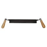 Felled | Draw Shave Knife - 13" Inch Straight Draw Knife Straight Draw Shave Tool Woodworking Debarking Hand Tool