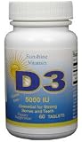 DC Labs - Vitamin D-3 5000 IU - 60 Tablets
