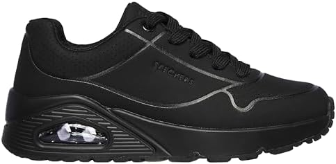 Uno Stand On Air, Scarpe da ginnastica Bambini e ragazzi, Black Synthetic Trim, 37 EU
