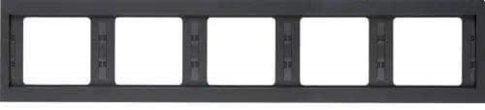 Hager k1 5-Part Horizontal Frame Anthracite