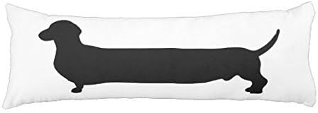 Amazon Com Utf4c Cute Dachshund Body Pillow Cover 20 X 54 With