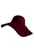 Luxury Divas Wide Brimmed Wool Floppy Hat