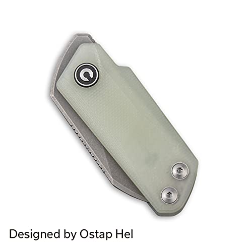 CIVIVI KiV Front Flipper Pocket Knife, Double Detent Slip Joint Small