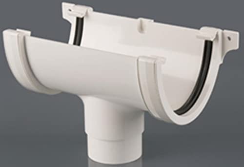 Brett Martin BR075w Running Outlet for 115 x 75mm Deepstyle Gutter White