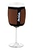 Joe Jacket Wine Glass Insulator, Neoprene Sleeve, Drink Holder - Brown (many colors avail.)