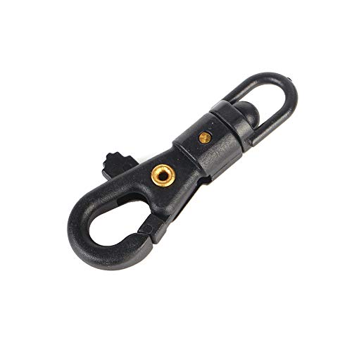 image for Bornbayb Nylon Plastic Steel Fast Eye Snap Hook, Lightweight Mini Snap