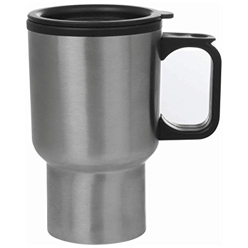 Maxam KTMUGPL Stainless Steel Travel Mug, 14-Ounce