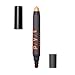 PYT Beauty All Over Concealer Makeup Stick with Brush, Medium/Peach, Medium to Full Coverage for Under Eye Dark Circles & Skin Imperfections, Hypoallergenic, Cruelty Free, 1 Count