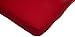 American Baby Company 100% Natural Cotton Percale Fitted Crib Sheet for Standard Crib and Toddler Mattresses, Red, Soft Breathable, for Boys and Girls