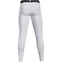 Under Armour Men's HeatGear Armour Leggings, White