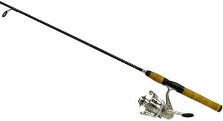 Shakespeare Spinning Reel Cirrus 6'6" Combo Features 2 Ball Bearings, Aluminum Spool and Cork Grips Stainless Steel Ideal For Outdoor Fishing