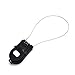 Crysto 3-Foot Retractable Cable Password Lock (Black)