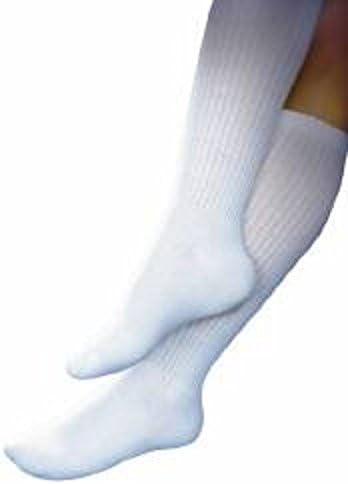 BSN Medical110832 JOBST Sensifoot Diabetic Sock, Knee High, Closed Toe, Medium, White