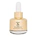 Anti-Aging Face Serum - Nourishing Elixir Beauty Facial Oil Treatment with Organic Rosehip Oil and 24K Gold Dust for Face, Hair and Body, Rose Hip Seed Oil Softens and Reduce Fine Lines and Wrinkles