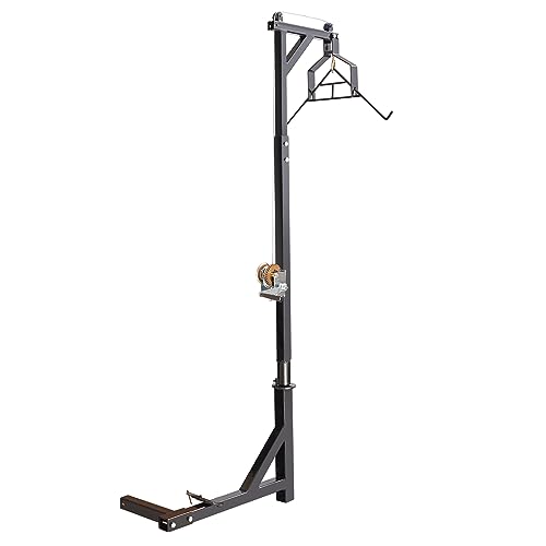 VEVOR Hitch Mounted Deer Hoist, 400 lbs Load Capacity, Hitch Game Hoist
