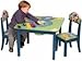 3PCS Kids / Children's Noah's Ark Table and 2 Chairs Set  ~ Guidecraft 