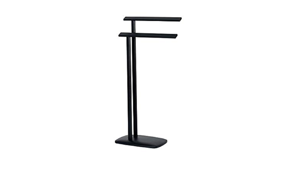ANDREA HOUSE Toallero de pie de Metal Negro Mate : Amazon.es ...