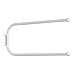 Household Essentials Hinge-It Spacemaker Double Bar Rack, White