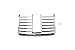Putco 403524 Chrome Hood Deck Vent for Select GMC Models