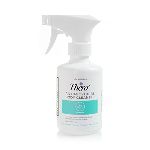 Thera Antimicrobial Body Wash Cleanser, RinseFree, Topical, Mild