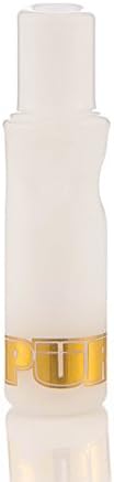 PURR Smokey Rolling Tip (White) - Improve Your Smoking Experience with This High Quality Glass Filter Tip for Tastier Flavor & Smoother Hits! Easily Cleaned & 100% Reusable. Great for Hand Rolls