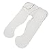 Meiz Pregnancy Pillow Cover Body Maternity Pillow Cover (55 inch, White)