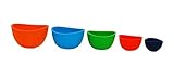 Good Cook Silicone Prep Measuring Bowls, Nesting Set of 5