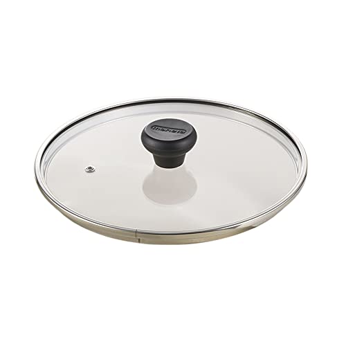 Moneta Coperchio Piatto, Vetro, Trasparente, Diametro 18 cm